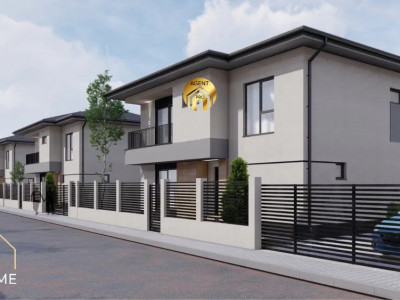 Vila individuala în Bragadiru , 4 camere, 300 mp teren,