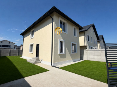 Vila individuala pe Parter în Bragadiru , 4 camere,200mp teren, 
