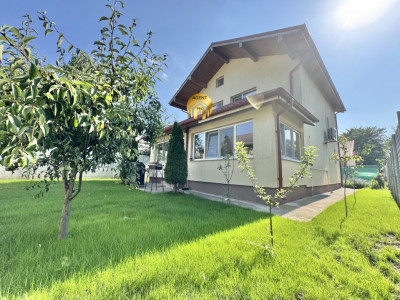 Vilă Individuală 5 Camere + Terasă 22 mp | Teren 400 mp | Otopeni Central