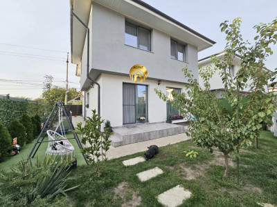 Vila Individuala 5 camere Mobilata si Utilata - str Valea Pasarii Otopeni