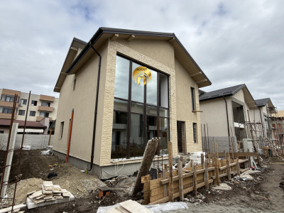 Vila individuala în  Bragadiru  , 4 camere, 340mp teren, LUX