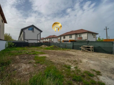 Teren intravilan 515mp cu Autorizatie Duplex - Otopeni