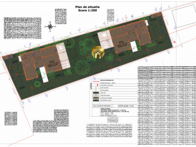 Teren 1082mp + drum - Cu proiect 2 case - str Tudor Vladimirescu, Otopeni Odaile