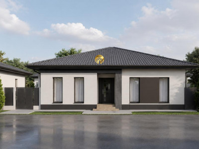     Casă modernă pe parter | 4 camere | Încălzire în pardoseală | La cheie