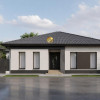     Casă modernă pe parter | 4 camere | Încălzire în pardoseală | La cheie
