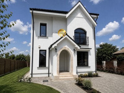 Vila Individuala P+1+M - Arhitectura Deosebita - 468mp Teren - Otopeni Central