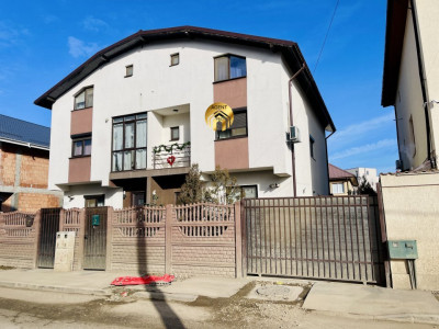 Vila duplex în  Bragadiru  , 6 camere, 225mp teren,  Mobilată și utilată.