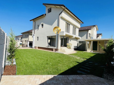 Vila individuala în  Bragadiru  , 4 camere, 360mp teren, LUX